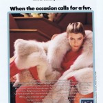 Saga Fox Vintage Ad. Luxury Furs ~ Fur Goddess Luxury Furs Gallery.