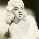 Diana Dors in WHITE RABBIT Fur, Fur Goddess Hollywood Furs