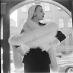 Woman in WHITE FOX Fur photographed by Gordon Parks Fur Glamour