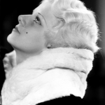 Jean Harlow in ERMINE Fur, Fur Goddess Hollywood Furs