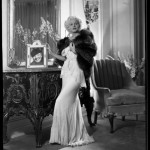 Jean Harlow in SILVER FOX Fur, Fur Goddess Hollywood Furs