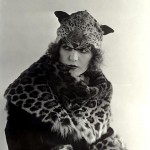 Louise Glaum in Spotted FUR, 1920's, Fur Goddess Hollywood Furs
