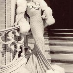 Mae West in WHITE FOX Fur, Fur Goddess Hollywood Furs