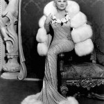 Mae West in WHITE FOX Fur, Fur Goddess Hollywood Furs