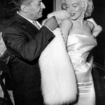 Marilyn Monroe in WHITE FUR, Fur Goddess Hollywood Furs