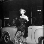 Marilyn Monroe in BLACK FOX Fur, Fur Goddess Hollywood Furs