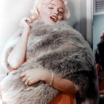 Marilyn Monroe in FOX FUR, Fur Goddess Hollywood Furs