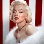Marilyn Monroe in WHITE FOX Fur, Fur Goddess Hollywood Furs