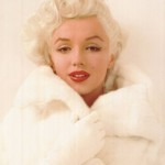 Marilyn Monroe in WHITE MINK Fur, Fur Goddess Hollywood Furs