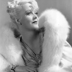 Marion Martin in WHITE FOX Fur, Fur Goddess Hollywood Furs