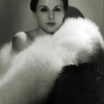 Paulette Goddard White FOX Fur, Fur Goddess Hollywood Furs
