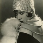 Sally O'Neil in WHITE FOX Fur, 1920's, Fur Goddess Hollywood Furs