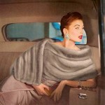 Suzy Parker in EMBA MINK, Harper's Bazaar, November 1955 Fur Glamour