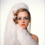 Twiggy in WHITE Fur, Fur Goddess Hollywood Furs