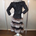 Scaasi Broadtail (made of little baby black lambs) and Fox 2 pc Set. Luxury Furs ~ Fur Goddess Luxury Furs Gallery.