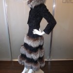 Scaasi Broadtail (made of little baby black lambs) and Fox 2 pc Set. Luxury Furs ~ Fur Goddess Luxury Furs Gallery.