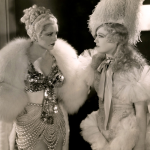 Billie Dove and Marion Davies in White FUR, Fur Goddess Hollywood Furs