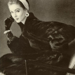 Suzy Parker in MINK, 1955 Fur Glamour